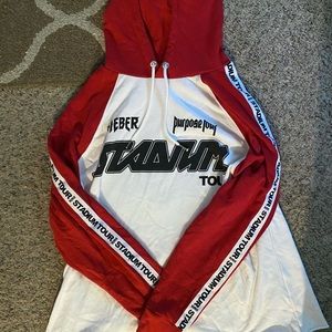 Justin Bieber Purpose Tour sweatshirt